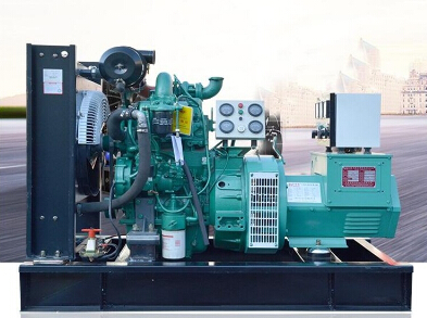 石壁镇全新上柴50kw大型柴油发电机组